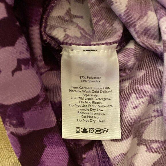 Eddie Bauer "Motion" XL w/Multi-Color Print Long Sleeve Full-Zip Track Jacket - Picture 5 of 5